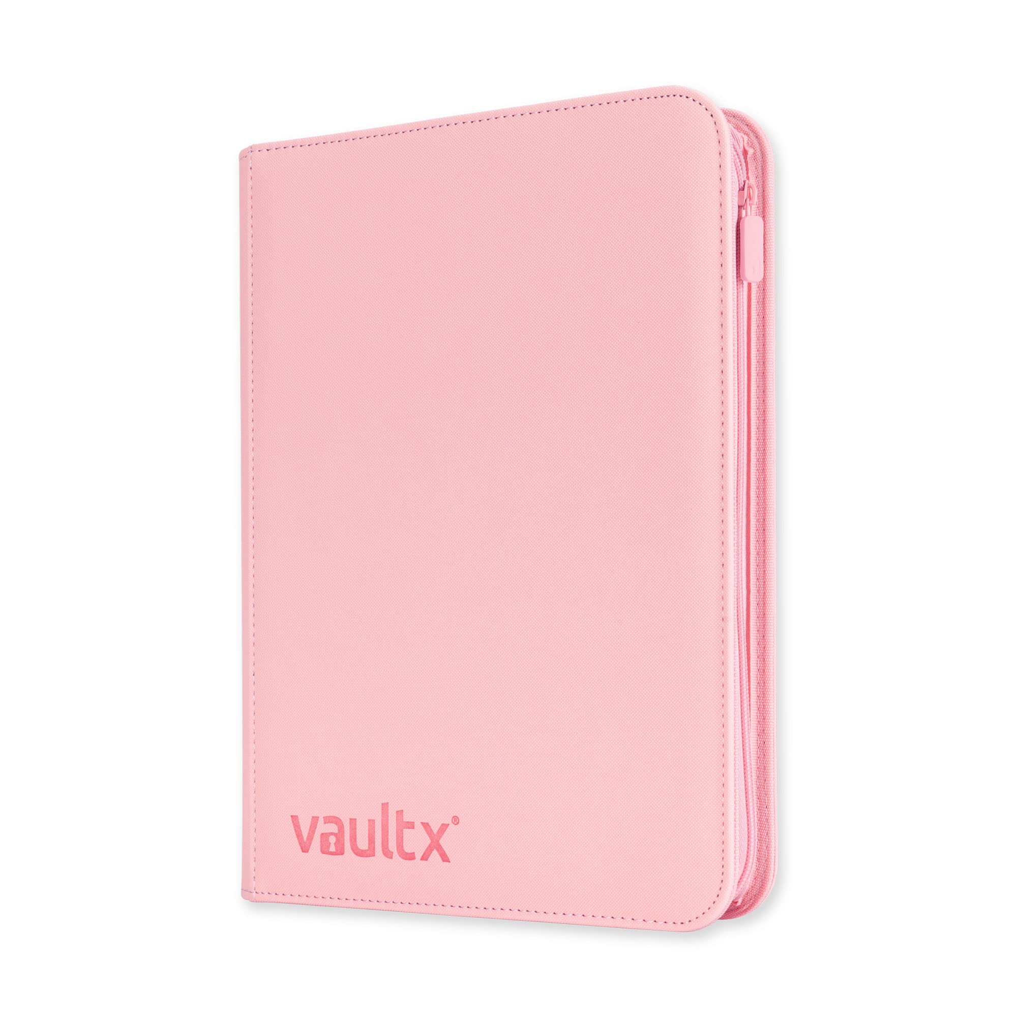 Vault X 9 Pocket Zip Trading Card Binder 360 Cards Exo-Tec (Pink) | Holds 360 st
