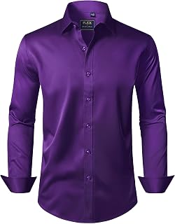 J.VER Pantalones de Pijama Button Down Shirt for Men