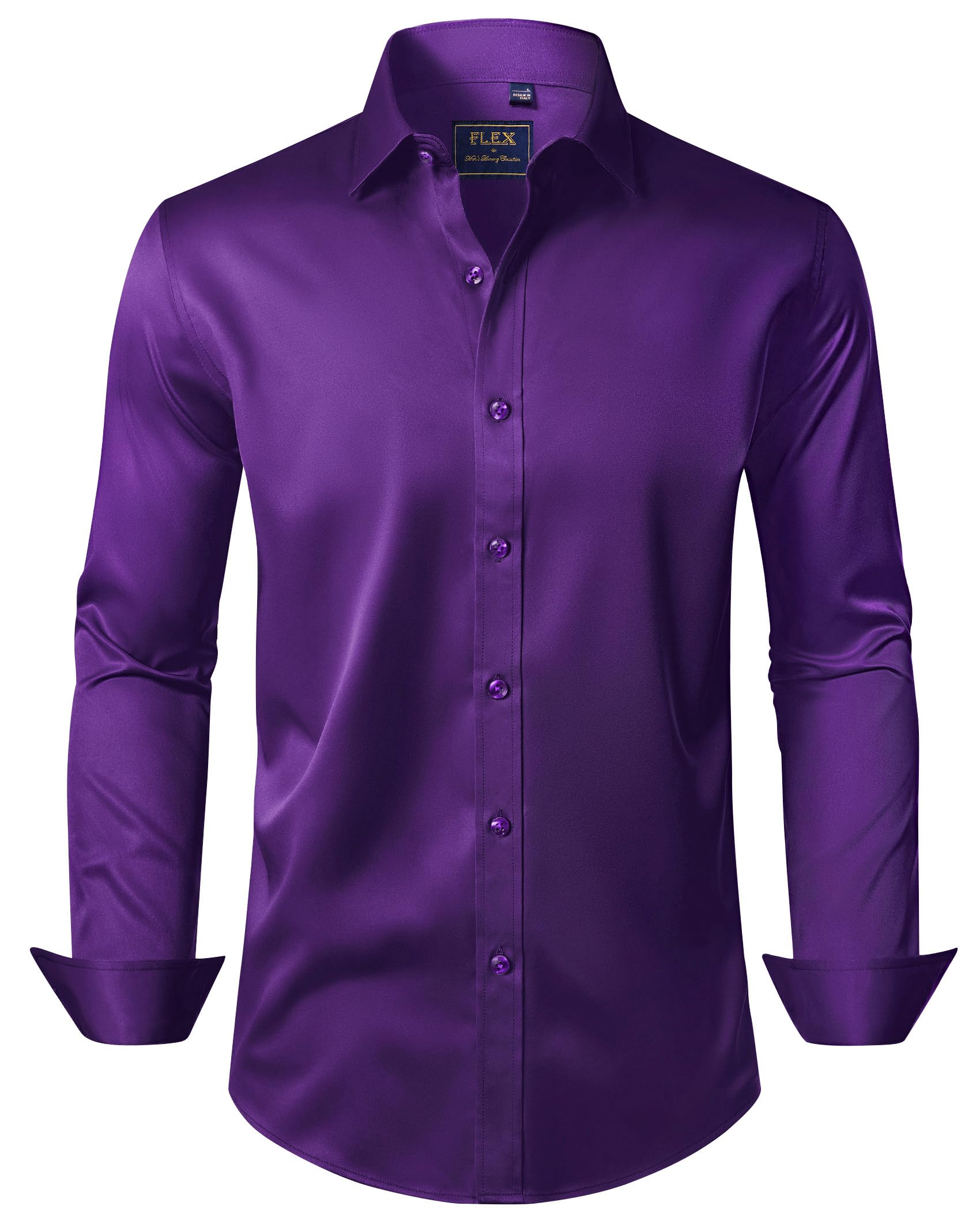 J.VER Pantalones de Pijama Button Down Shirt for Men
