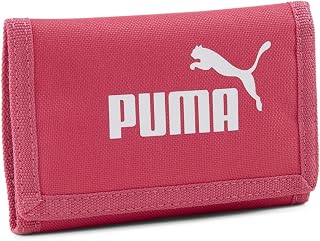 Puma PUMA Phase Wallet – Unisex Adult Wallet, Garnet Rose, One Size –