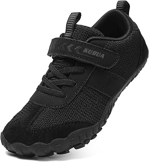 KUBUA Kids Barefoot Shoes Boys Girls Wide Toe Box Zero Drop Sneakers