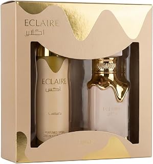 Lattafa Eclaire 2 Pcs Gift Set With 100ml EDP + 200ml Perfumed Spray
