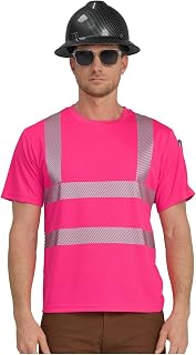 AYKRM Safety High Visibility Long Sleeve Construction Work Shirts Class 3 Workwear | Hi Vis Shirt