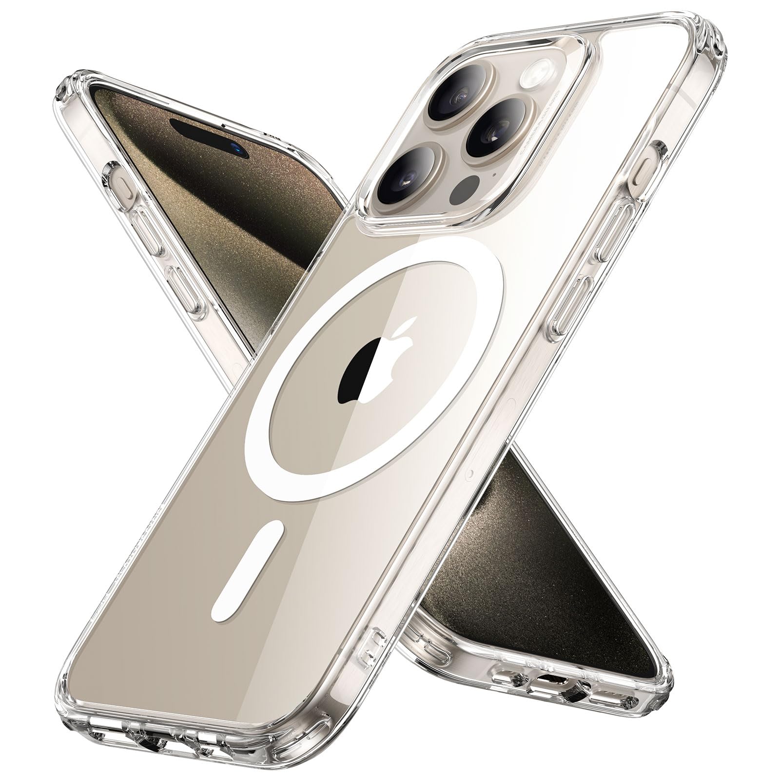 ESR iPhone15Pro ケース いphone15Pro ケース用 2世代黄変防止 超薄型 Classic Hybrid クリア