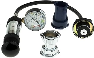 MotoRad MT-300 Pressure Tester Engine Coolant System Pressure Tester Fits Ford F-150 75–15 F-250 99-16 Explorer 91-16 Chevy Silverado 99–16 Toyota Camry 83–17 Honda Accord 76–17 Civic 73–15 CR-V 97–16