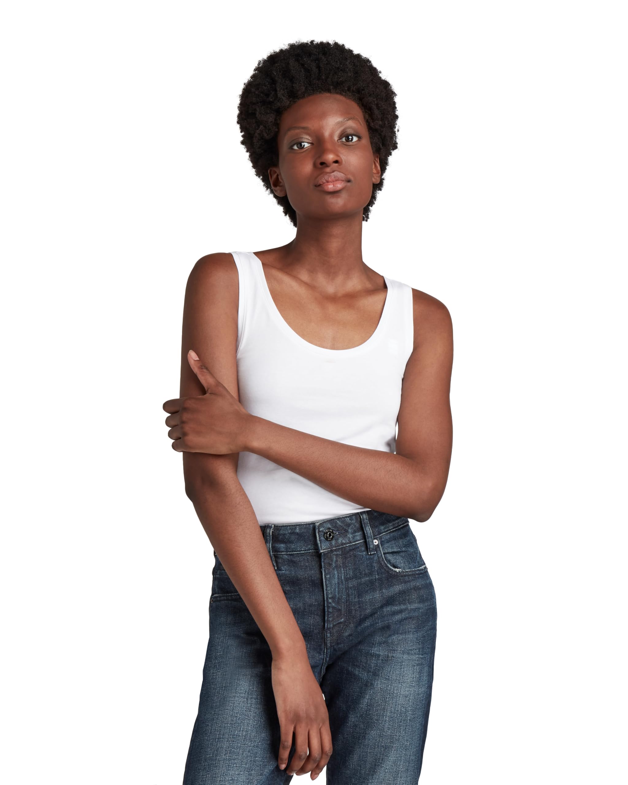 G-STAR RAW Basic Round Neck Tanktop Tank Top for Women