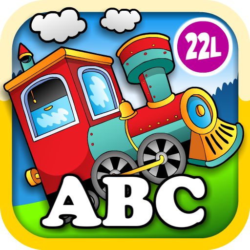 Kids Animal Train: Preschool and Kindegarten Learning Matching and Reading Adven