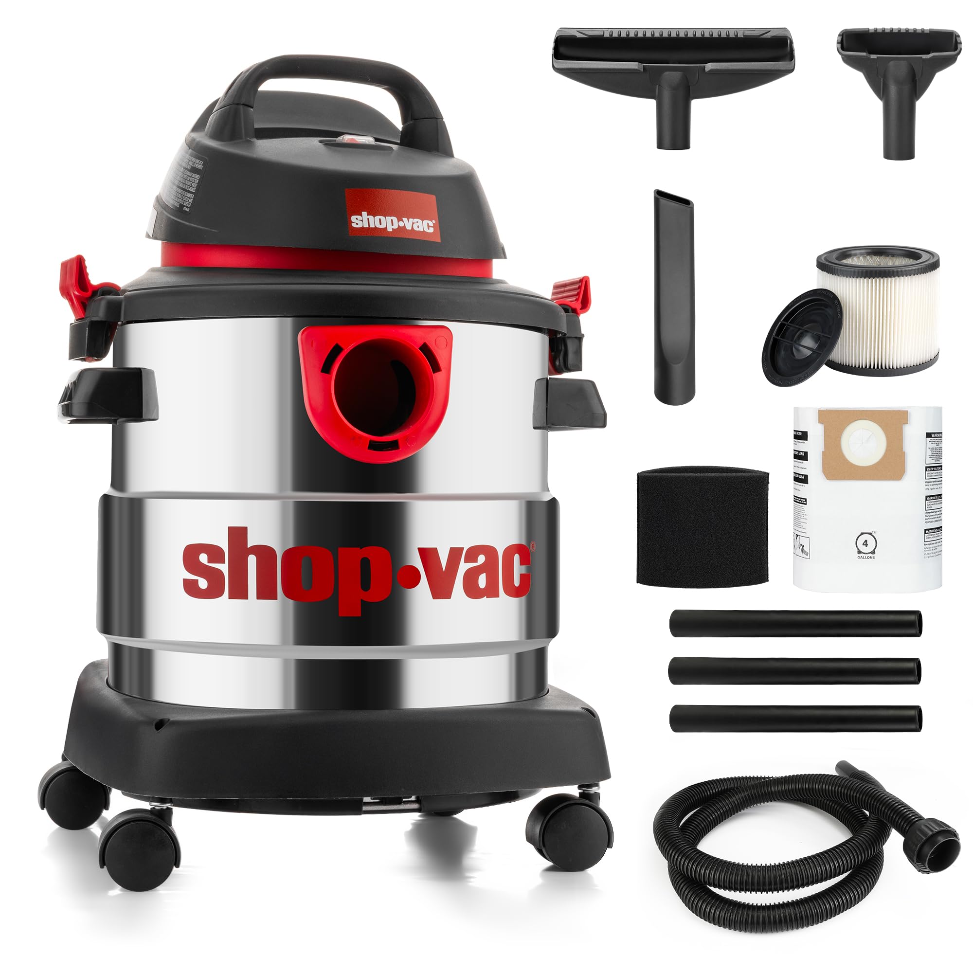 Shop-Vac 5989305 5 Gallon 4.5 Peak HP Wet/Dry Vacuum with Blower Function | Stai
