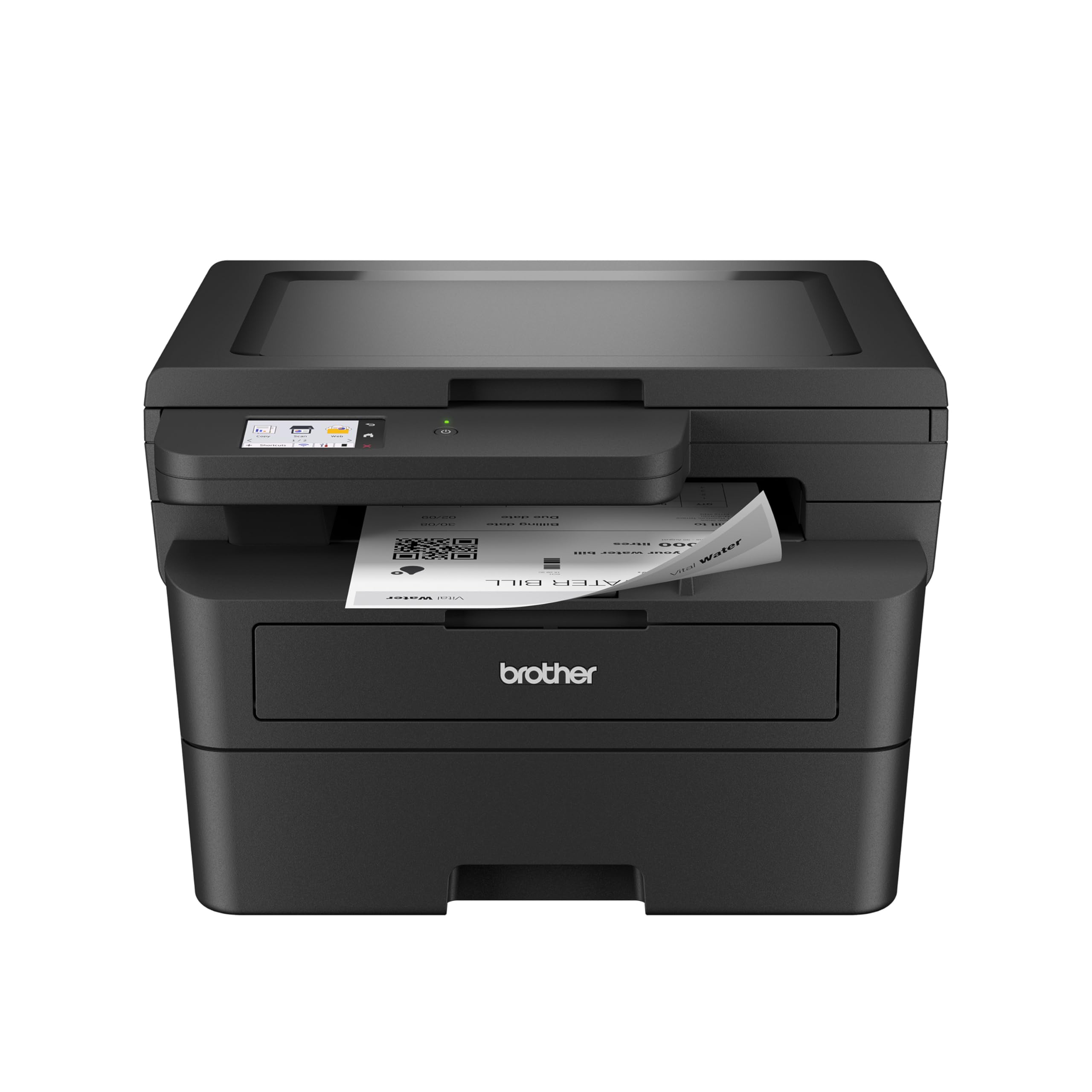 Brother HL-L2480DW Wireless Compact Monochrome Multi-Function Laser Printer with