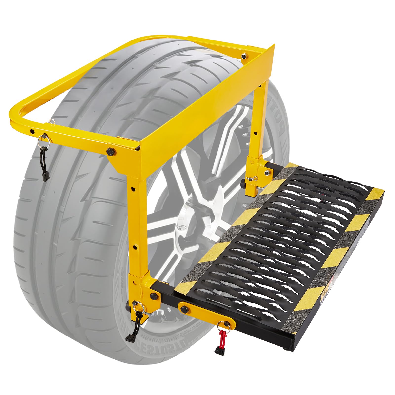 Gedlex Tire Step for Truck, Heavy Duty Folding Tire Step 350 lbs Capacity | Adju