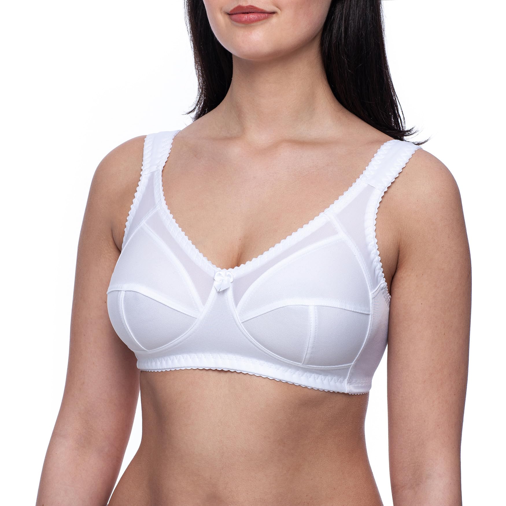 frugue Women's Plus Size Lace Bra
