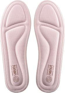 riemot Memory Foam Insoles for Men and Women - Replacement Shoe Inserts Comfort Cushioning for Sports Shoes, Trainers, Sneakers, Work Boots and Walking Shoes