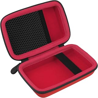 Aenllosi Hard Carrying Case Compatible with Blaze Taito/Capcom Super Pocket Arcade Gaming Handhled, Red (Case Only)