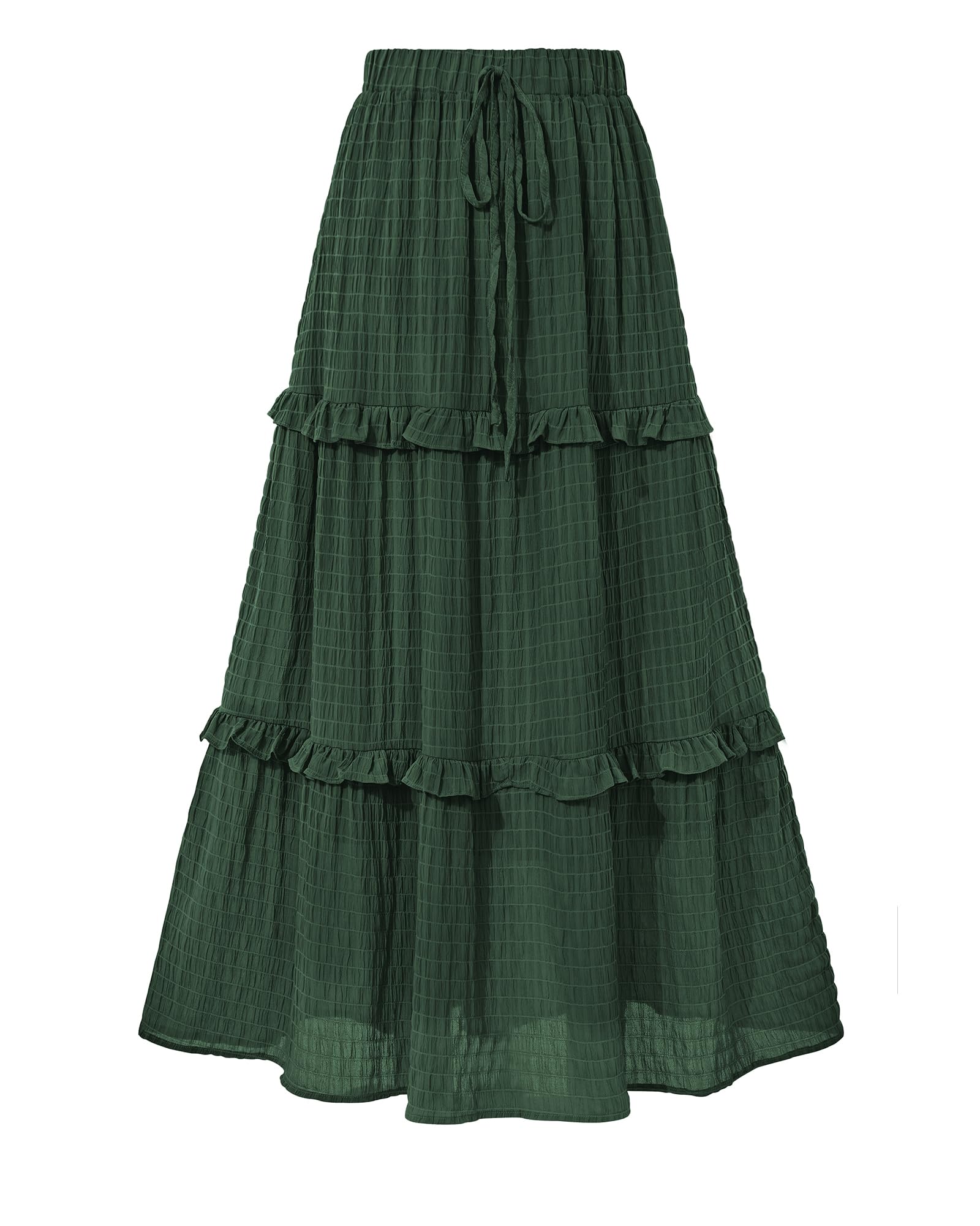 BTFBM Women's Long Summer Skirt 2025 Elegant High Waist Cocktail Party Wedding G