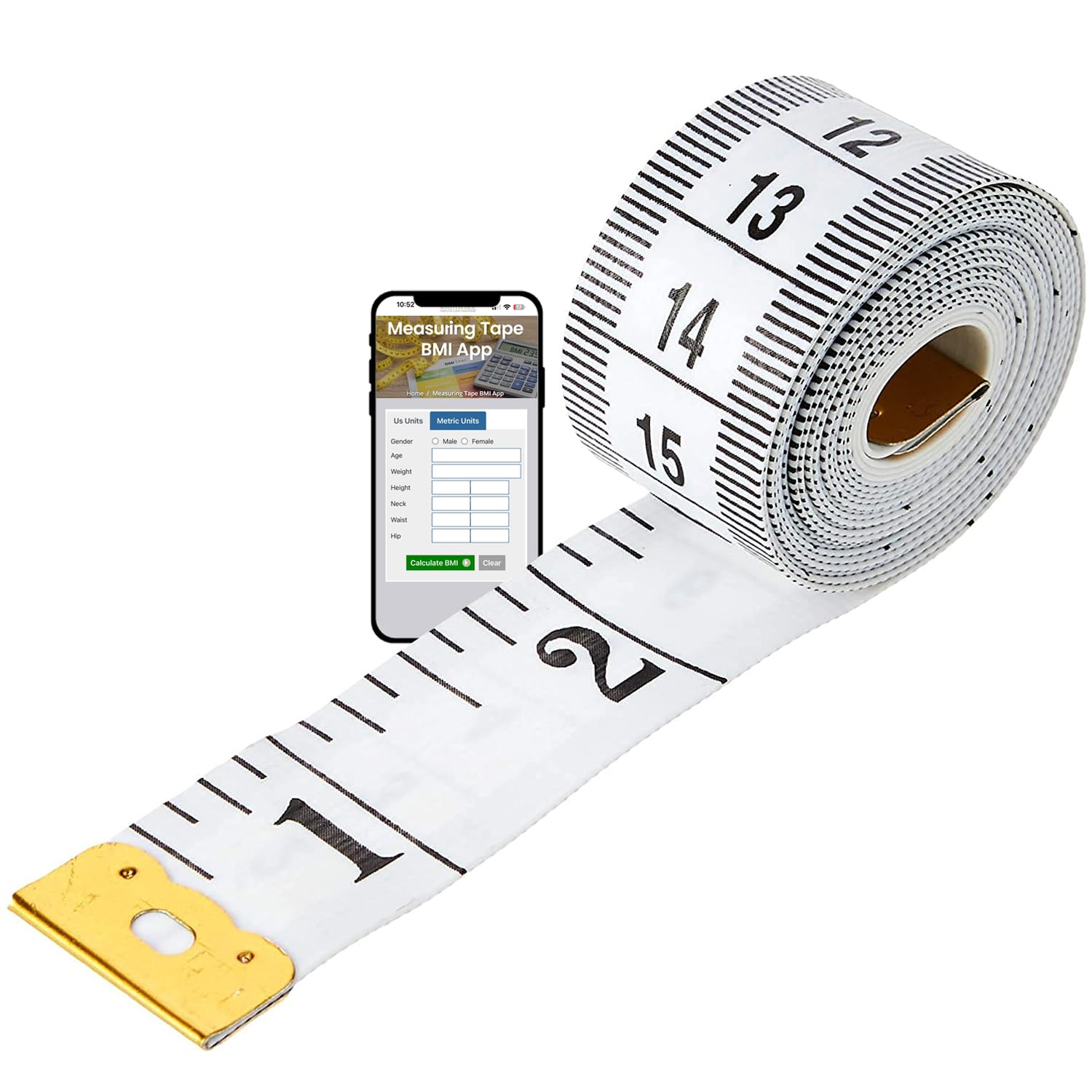 Dual Sided Durable Measuring Tape for Body Waist Measure, Cloth Sewing Tape | Fl