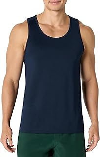 Amazon Essentials Men's Quick-Dry Stretch Technical Tank Top for Training and Gym