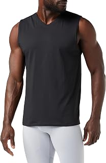MEETYOO Men's Tank Top, Sleeves, Running T-Shirt for Sports, Jogging, Bodybuilding Vest