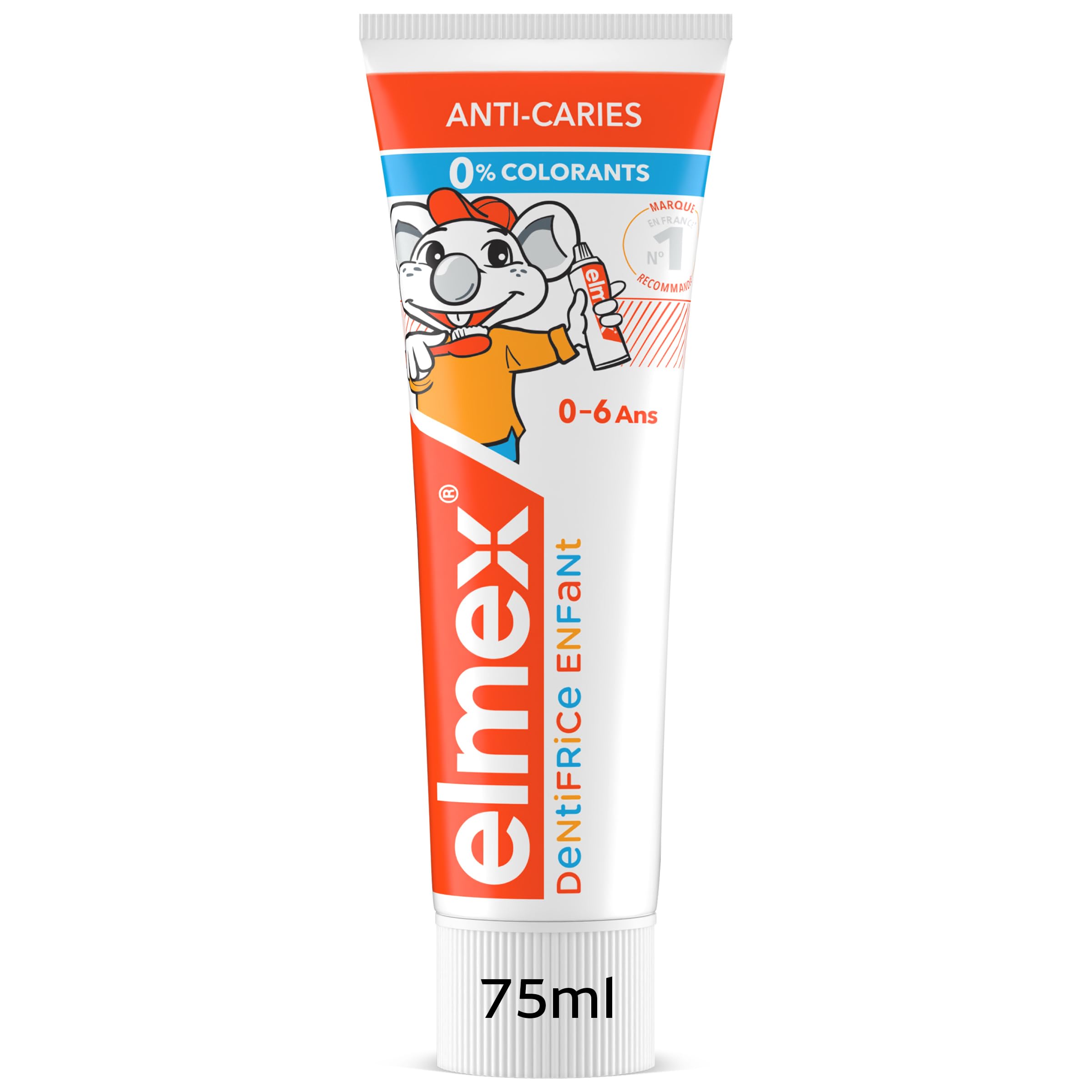 Elmex Toothpaste for babies and young children, protects milk teeth, anti-decay,