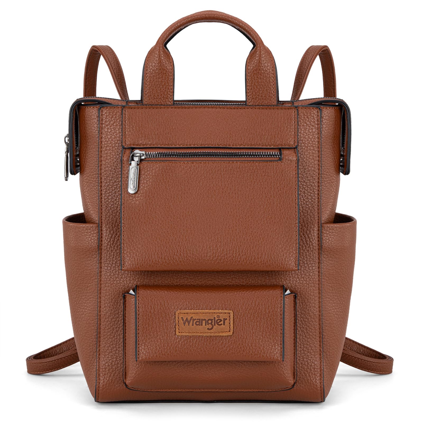 Wrangler Backpack Purse for Women Convertible Backpack Vegan Leather Ladies Anti
