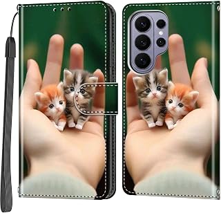 Cover for Samsung Galaxy S26 Ultra Wallet Case Cat