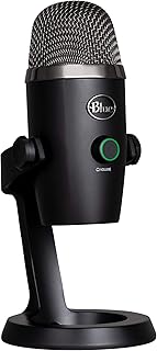 Blue Yeti Nano Premium USB Mic for Recording and Streaming - Blackout (Renewed)