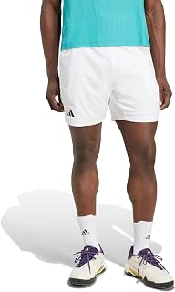 adidas Men's Tennis Climacool Ergo Shorts, White, XS 7 Inch