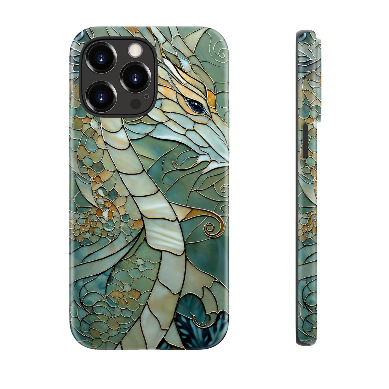 LUHOURI for iPhone 13 Pro Case, Wireless Charging Compatible