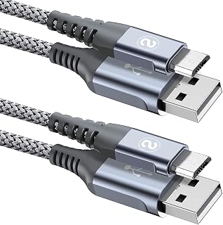 Sweguard USB C to USB C Cable, 2-Pack, USB Type C Cable, PD Compatible, 60W/3.1A Fast Charging Type-C Cable, 13.1 ft (4 m), Gray