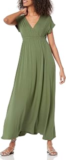 Amazon Essentials Women's Long Fitted Dress (Plus Size Available)