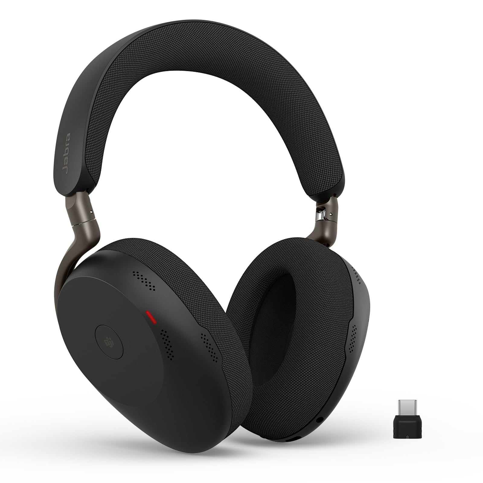 Jabra Evolve3 85 Over‑Ear Wireless Bluetooth Headphones with Mic, Black