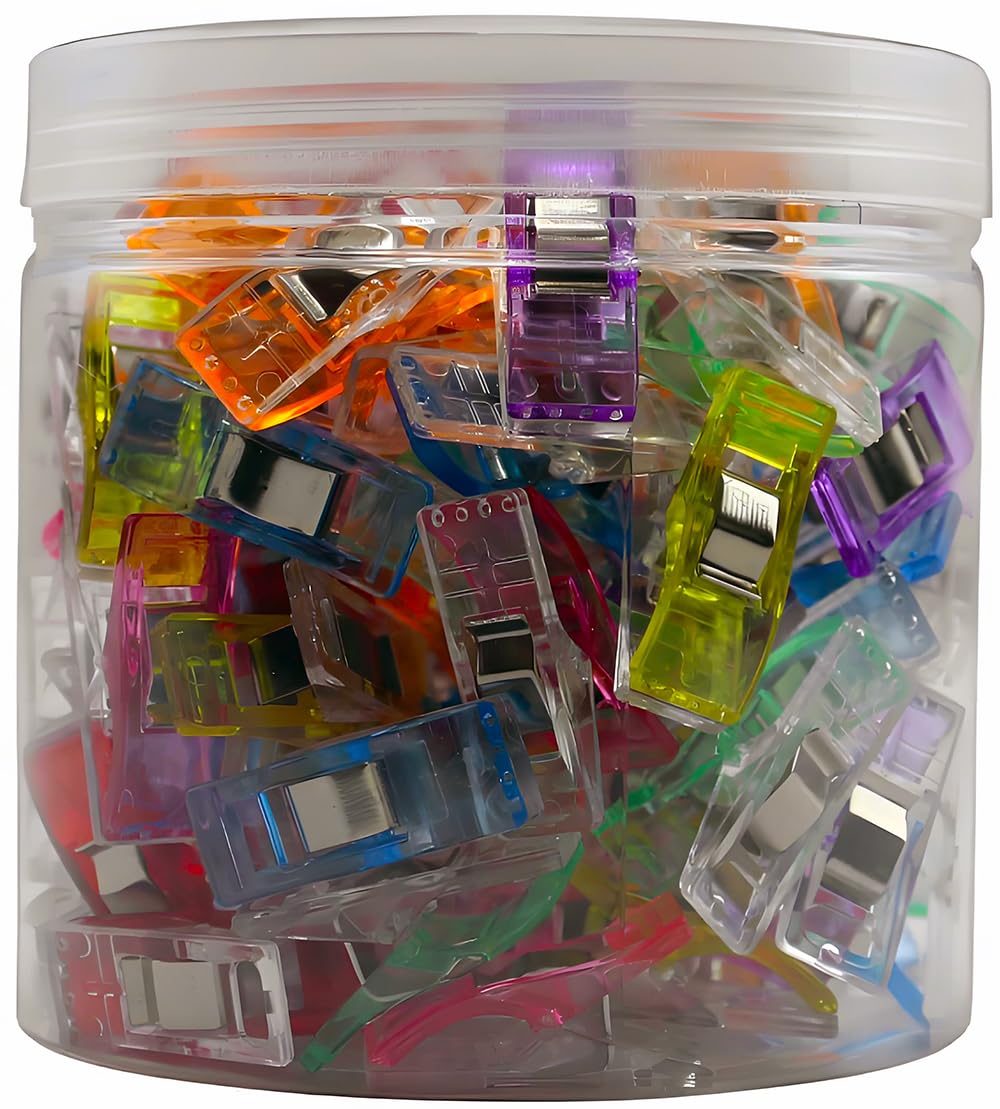 Sewing Clips,100 Pcs,Sewing Clips for Fabric | Fabric Clips for Sewing and Quilt