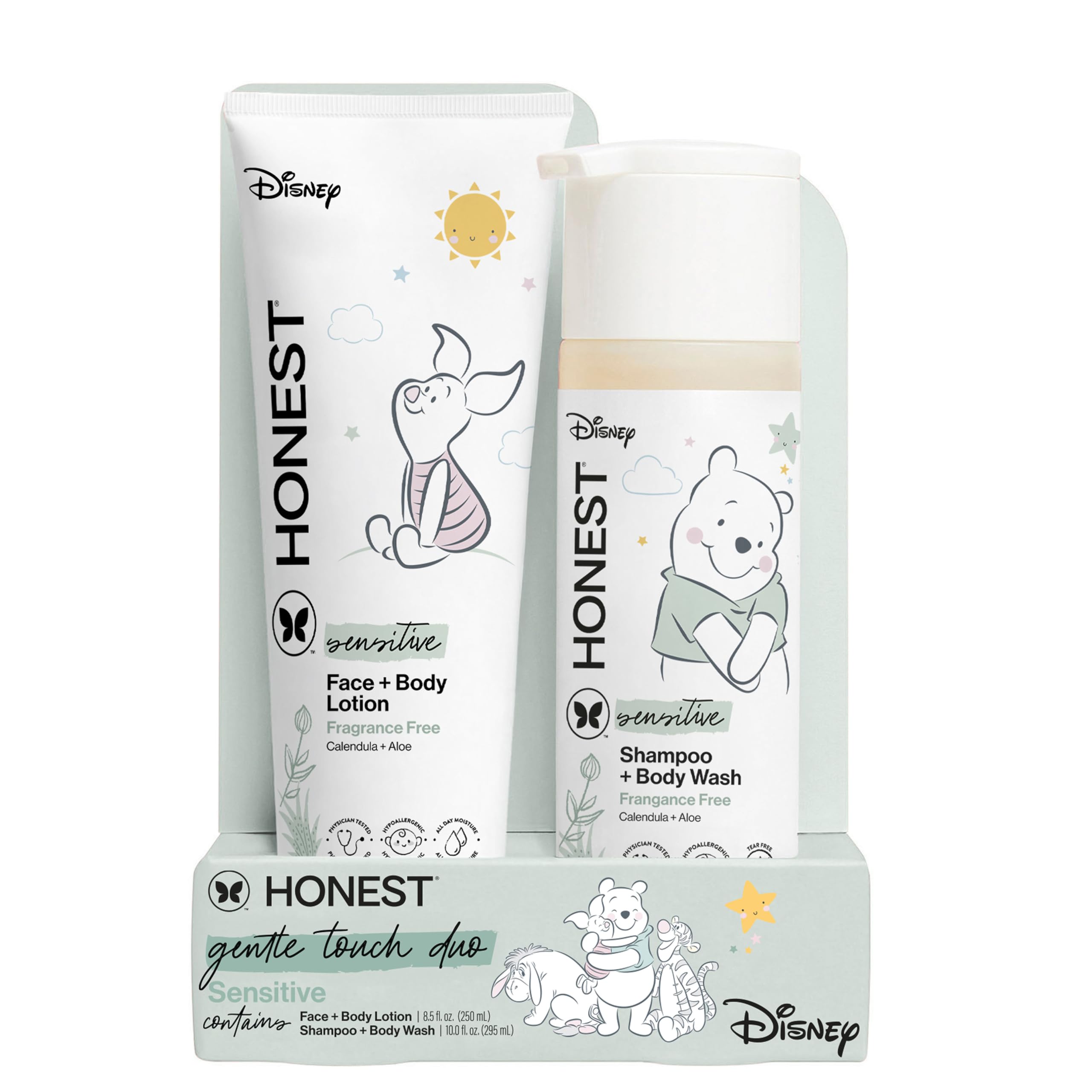 The Honest Company Shampoo & Lotion Bundle, Disney Design, 18.5 fl oz | Disney-D