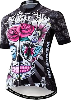 weimostar Cycling Jersey Women Mountain Bike Clothing Summer Cycling Top Short Sleeve MTB Jersey Quick Dry