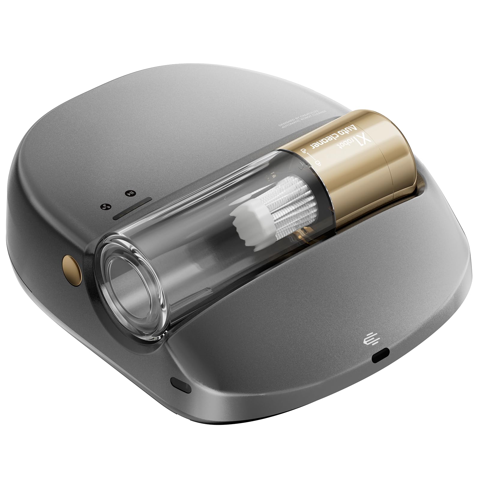 CREATULIZE X1 Robot Bed Mattress Vacuum Cleaner, 270nm UV-C Light, Grey