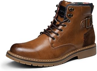 Bruno Marc Mens Side Zip Motorcycle Boots