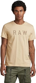 G-STAR RAW Men's Holorn T-Shirts, Grey Moss