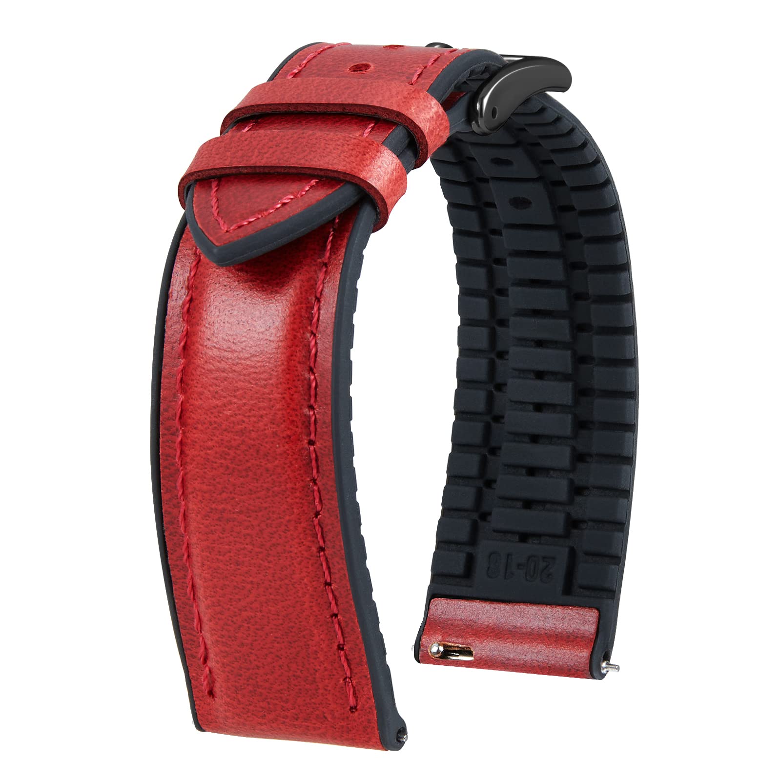 BINLUN Leather Watch Bands 14mm 16mm 18mm 19mm 20mm 21mm 22mm Watch Strap Leathe