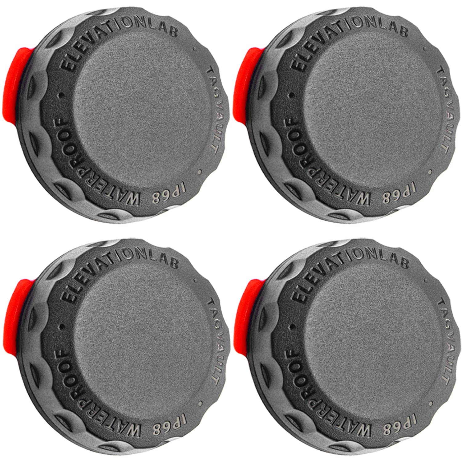 Elevation Lab AirTag Adhesive Mount - Waterproof (4 Pack) | Indestructible, disc