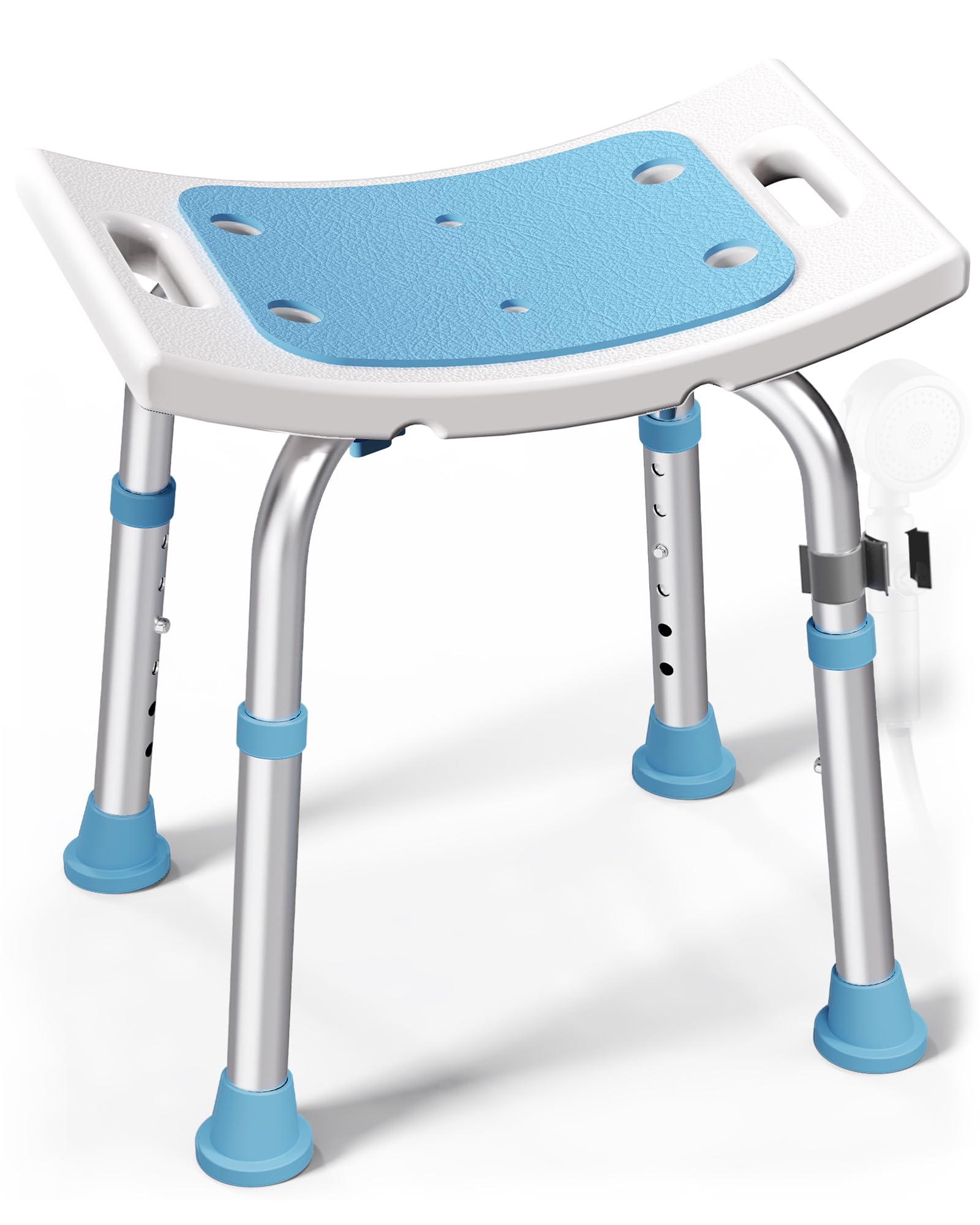 HOMLAND Shower Chair for Inside Shower, Adjustable Height Shower Stool | Shower 