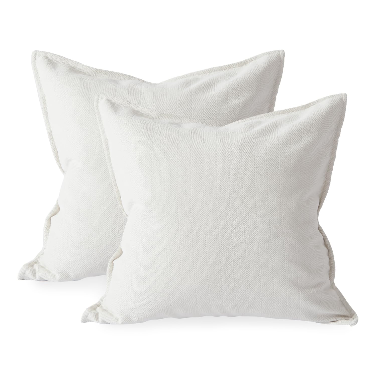 Kumori Cushion Cover, Set of 2, 17.7 x 17.7 inches (45 x 45 cm), Nordic Style, S