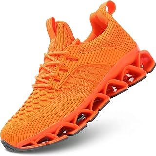 Men's Slip on Walking Running Shoes Blade Tennis Casual Fashion Sneakers Comfort Non Slip Work Sport Athletic Trainer