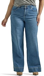 Lee Plus Size Legendary High Rise Trouser Jean Jeans Donna