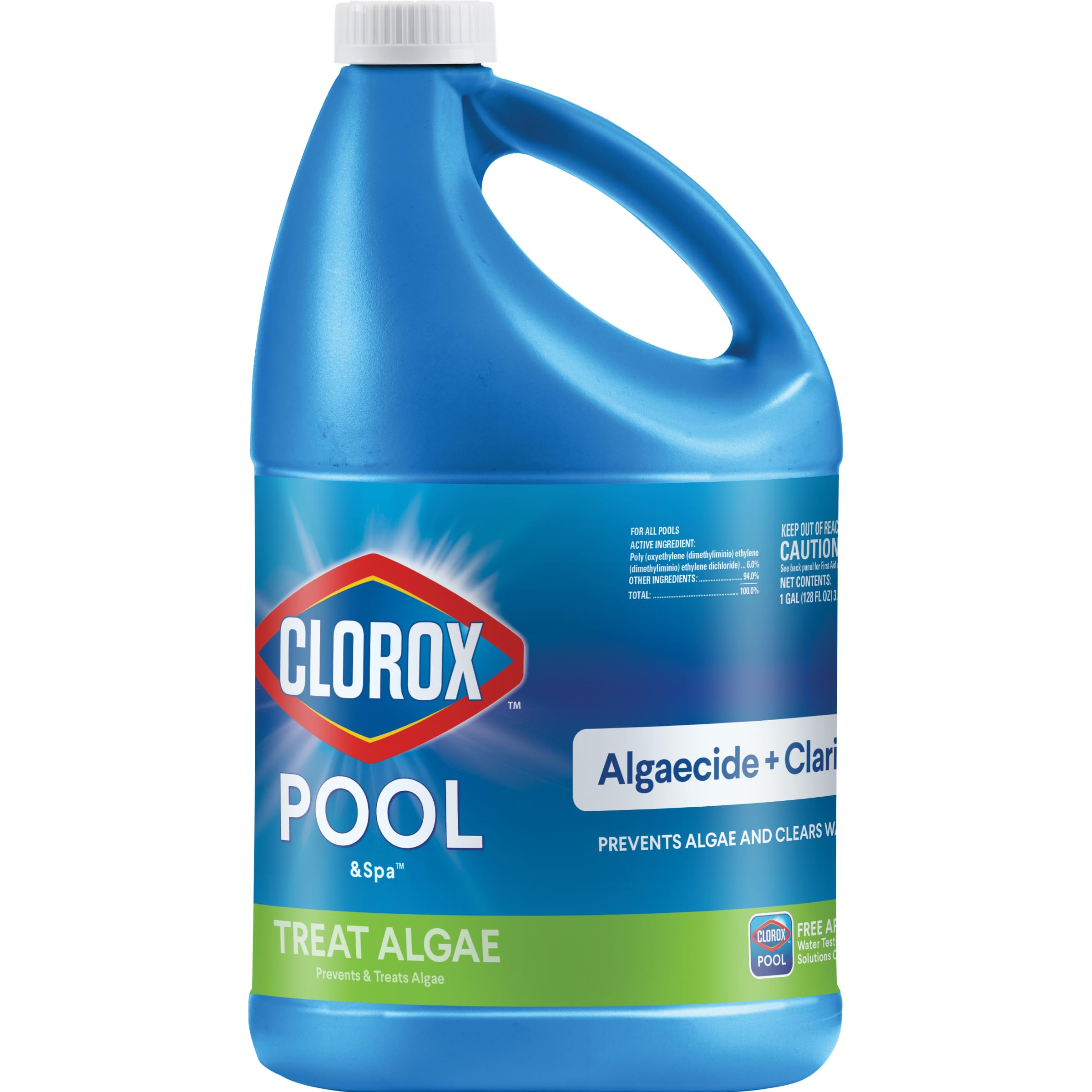 Clorox® Pool&Spa™ Swimming Pool Algaecide and Clarifier, Prevents and Treats Poo