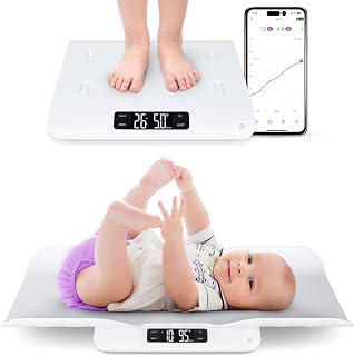 Greater Goods Smart Baby Scale, Bluetooth App for Infant & Toddler Growth