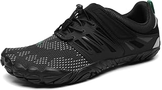 SAGUARO Unisex Barfußschuhe Outdoor Zehenschuhe mit Breite Zehenbox & Zero-Drop Sohle Gr.36-48