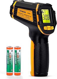 Infrared Thermometer Gun -50℃~600℃ Non-Contact Digital Laser Temperature Gun for Cooking, Pizza, Oven, Refrigerator, Food, Vehicle Repair, Freezer, Candy