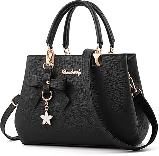 Dreubea Womens Handbag Tote Shoulder Purse Leather Crossbody Bag