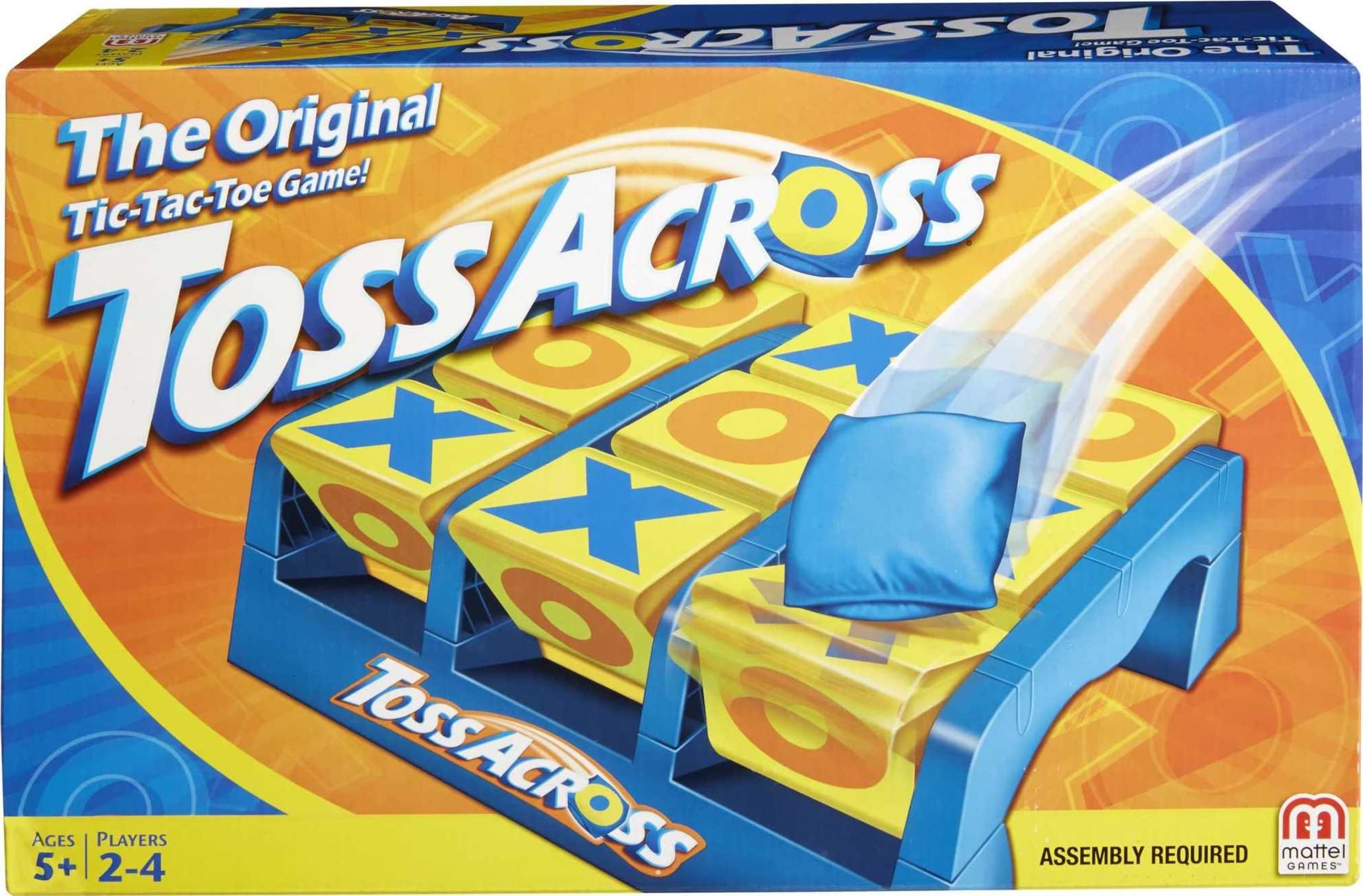 Mattel Games Toss Across Indoor Outdoor Game for Ages 5+, 2-4 Players | Get 3-in