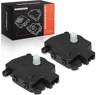 A-Premium Set of 2 HVAC Heater Blend Door Actuator | Compatible with Dodge Grand Caravan, Charger, Challenger 2008-2023, Dakota & Chrysler Town & Country 2008-2016, 300 & Routan