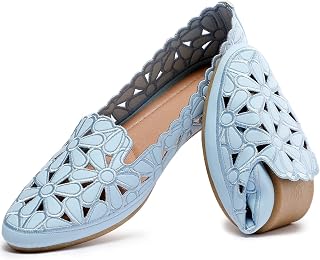HEAWISH Women's Floral Ballet Flats for Women